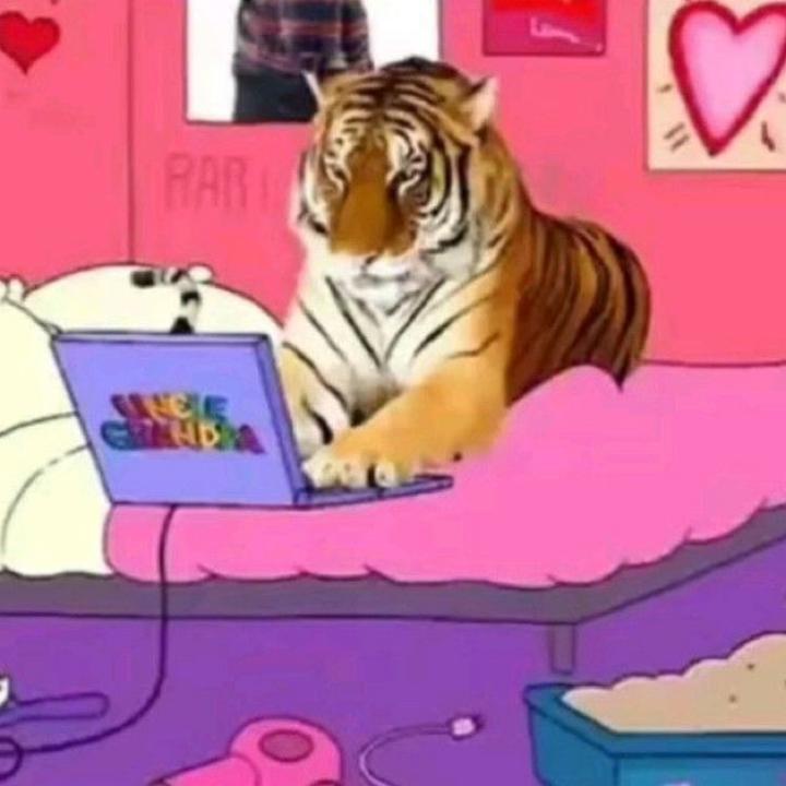 Giant Realistic Flying Tiger